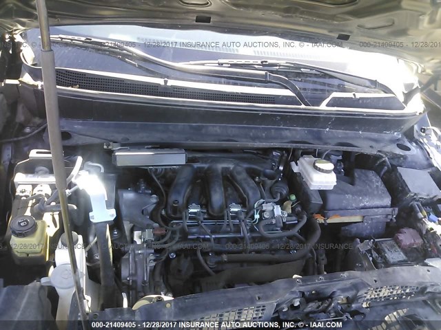 5N1AR2MM4DC637119 - 2013 NISSAN PATHFINDER S/SV/SL/PLATINUM 黑色 照片 10