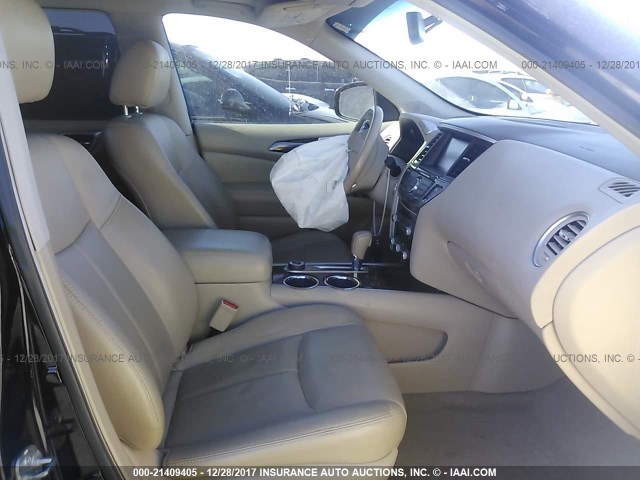 5N1AR2MM4DC637119 - 2013 NISSAN PATHFINDER S/SV/SL/PLATINUM 黑色 照片 5