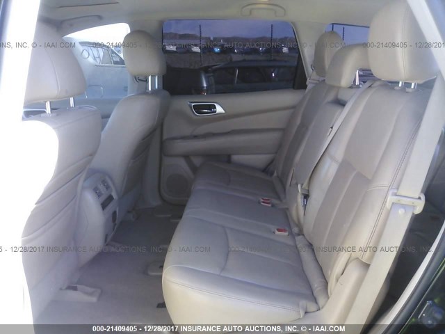 5N1AR2MM4DC637119 - 2013 NISSAN PATHFINDER S/SV/SL/PLATINUM 黑色 照片 8