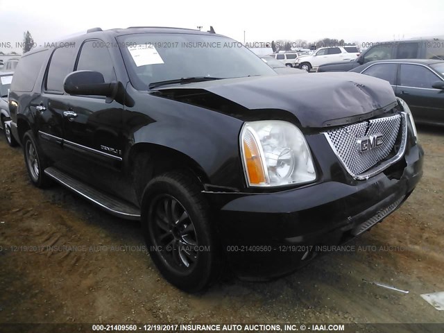 1GKFK66877J259016 - 2007 GMC YUKON XL DENALI BLACK photo 1