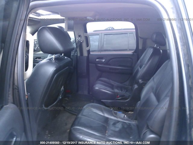 1GKFK66877J259016 - 2007 GMC YUKON XL DENALI BLACK photo 8