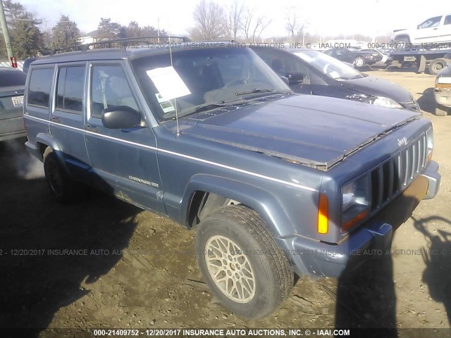 1J4FJ68SXWL129252 - 1998 JEEP CHEROKEE SPORT/CLASSIC BLUE photo 1