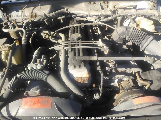 1J4FJ68SXWL129252 - 1998 JEEP CHEROKEE SPORT/CLASSIC Niebieski zdjęcie 10