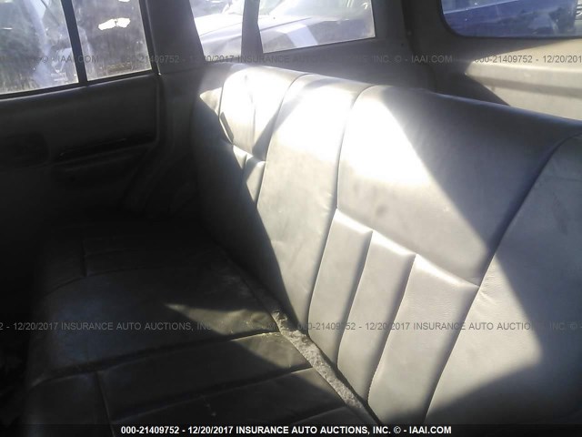 1J4FJ68SXWL129252 - 1998 JEEP CHEROKEE SPORT/CLASSIC Niebieski zdjęcie 8