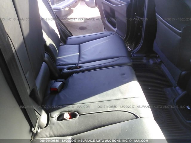 5TDJKRFH2GS337289 - 2016 TOYOTA HIGHLANDER XLE შავი ფოტო 8