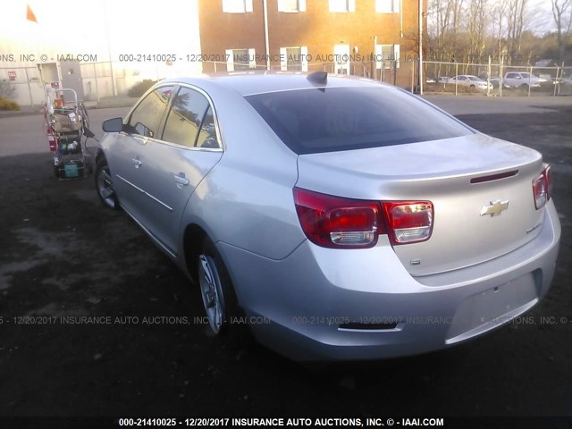1G11B5SL0FF193462 - 2015 CHEVROLET MALIBU LS 银色 照片 3