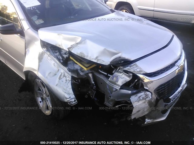 1G11B5SL0FF193462 - 2015 CHEVROLET MALIBU LS 银色 照片 6