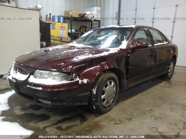 2G4WB52K921236973 - 2002 BUICK REGAL LS 栗色 照片 2