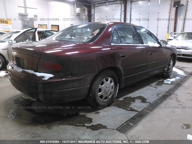 2G4WB52K921236973 - 2002 BUICK REGAL LS 栗色 照片 4