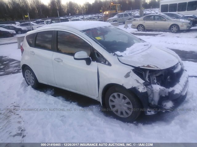 3N1CE2CP6EL383765 - 2014 NISSAN VERSA NOTE S/S PLUS/SV/SL WHITE photo 1