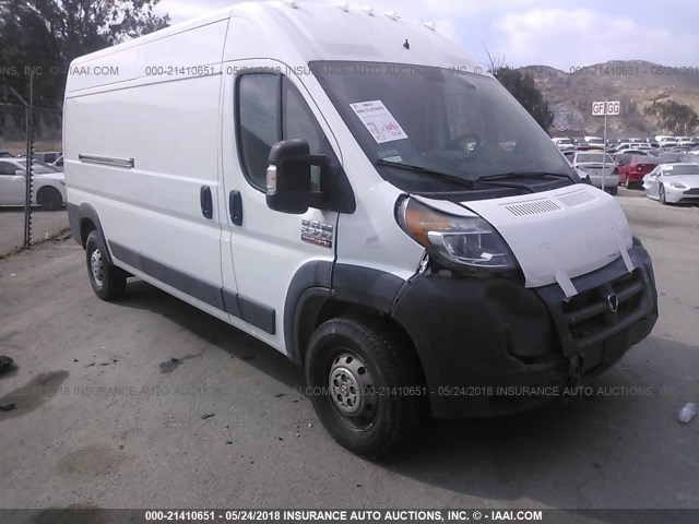 3C6TRVDG6HE530782 - 2017 RAM PROMASTER 2500 2500 HIGH WHITE photo 1