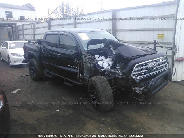 5TFCZ5AN5HX101905 - 2017 TOYOTA TACOMA DBL CAB/SR/TRDSPT/OR/PRO შავი ფოტო 1
