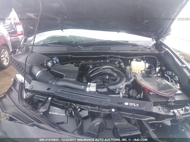 5TFCZ5AN5HX101905 - 2017 TOYOTA TACOMA DBL CAB/SR/TRDSPT/OR/PRO შავი ფოტო 10