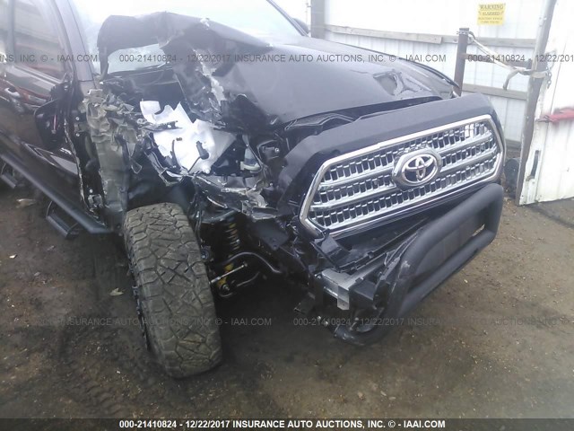 5TFCZ5AN5HX101905 - 2017 TOYOTA TACOMA DBL CAB/SR/TRDSPT/OR/PRO შავი ფოტო 6
