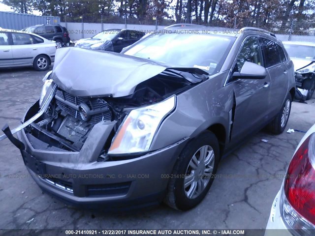 3GYFNAEY7BS528110 - 2011 CADILLAC SRX LUXURY COLLECTION GRAY photo 2