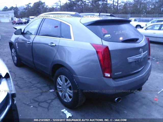 3GYFNAEY7BS528110 - 2011 CADILLAC SRX LUXURY COLLECTION GRAY photo 3