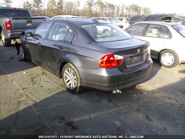 WBAVC73597KP31017 - 2007 BMW 328 XI SULEV GRAY photo 3