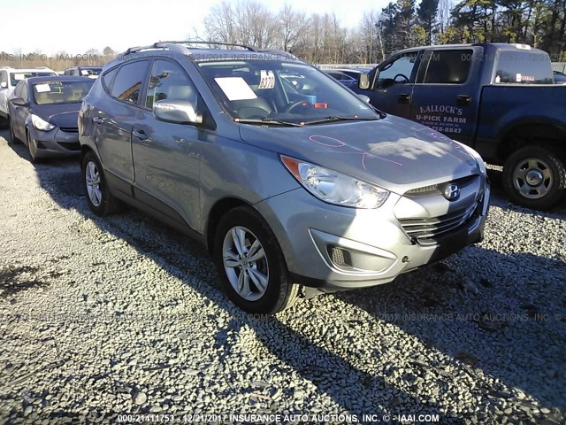 KM8JU3AC8CU516943 - 2012 HYUNDAI TUCSON GLS/LIMITED GRAY photo 1