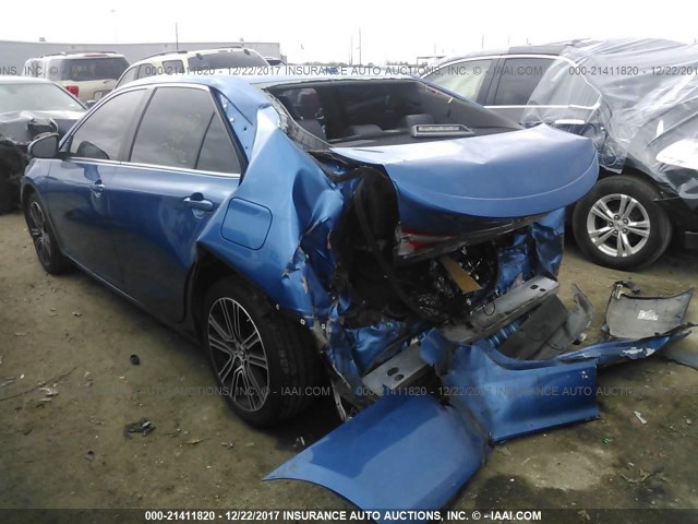 4T1BF1FK2GU559327 - 2016 TOYOTA CAMRY LE/XLE/SE/XSE BLUE photo 3