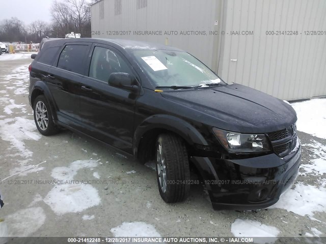 3C4PDDEG8FT512424 - 2015 DODGE JOURNEY R/T BLACK photo 1