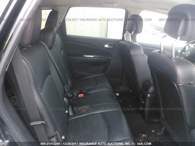 3C4PDDEG8FT512424 - 2015 DODGE JOURNEY R/T BLACK photo 8