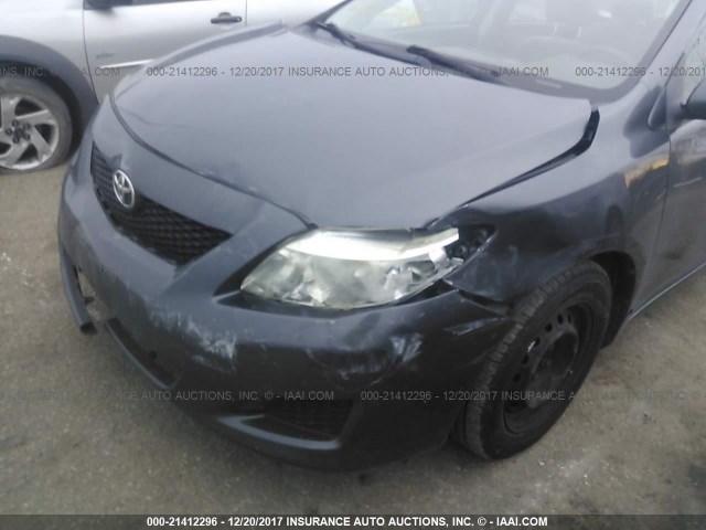 JTDBL40E799060448 - 2009 TOYOTA COROLLA LE/XLE GRAY photo 6