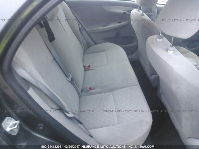 JTDBL40E799060448 - 2009 TOYOTA COROLLA LE/XLE GRAY photo 8