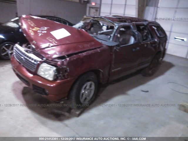 1FMZU73K44ZA75279 - 2004 FORD EXPLORER XLT/XLT SPORT/NBX RED photo 2