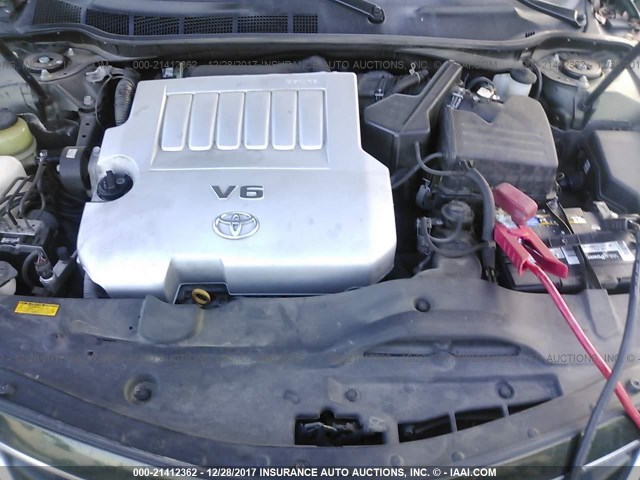 4T1BK3EK9BU623042 - 2011 TOYOTA CAMRY SE/LE/XLE GREEN photo 10