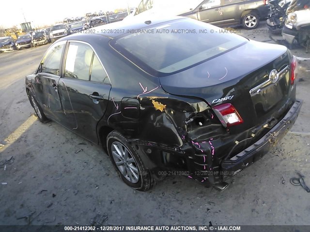 4T1BK3EK9BU623042 - 2011 TOYOTA CAMRY SE/LE/XLE GREEN photo 3