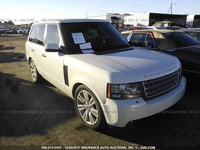 SALMF1D40AA315940 - 2010 LAND ROVER RANGE ROVER HSE LUXURY WHITE photo 1