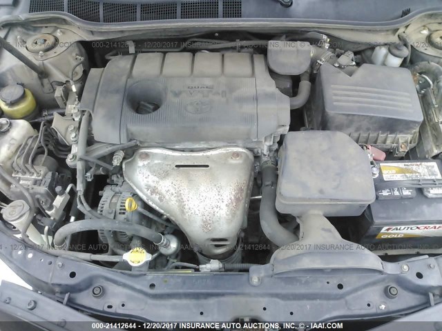 4T1BF3EK3BU717874 - 2011 TOYOTA CAMRY SE/LE/XLE BLACK photo 10