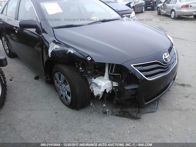 4T1BF3EK3BU717874 - 2011 TOYOTA CAMRY SE/LE/XLE BLACK photo 6