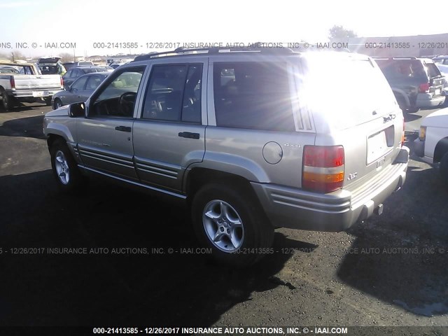 1J4GZ88Z1WC176370 - 1998 JEEP GRAND CHEROKEE LIMITED 5.9L SILVER photo 3