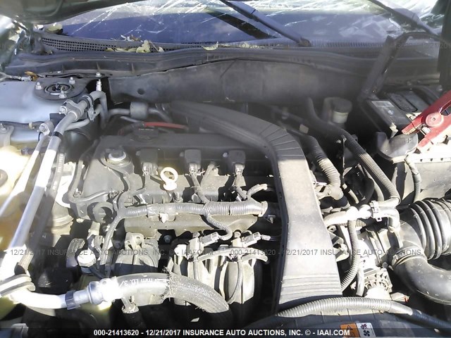 3FAFP06Z16R199084 - 2006 FORD FUSION S TEAL photo 10