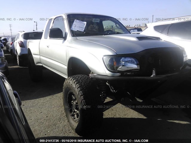 5TESN92N14Z307139 - 2004 TOYOTA TACOMA XTRACAB PRERUNNER ვერცხლისფერი ფოტო 1