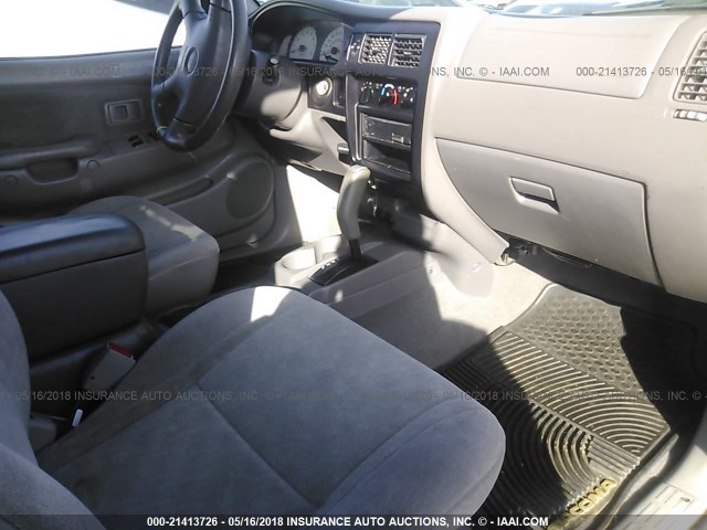 5TESN92N14Z307139 - 2004 TOYOTA TACOMA XTRACAB PRERUNNER ვერცხლისფერი ფოტო 5