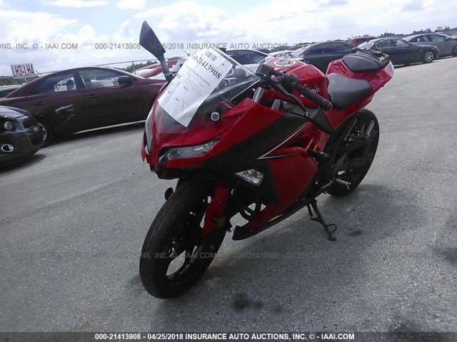 JKAEX8A19GDA26636 - 2016 KAWASAKI EX300 A RED photo 2