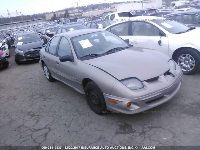 1G2JB524717184202 - 2001 PONTIAC SUNFIRE SE GOLD photo 1