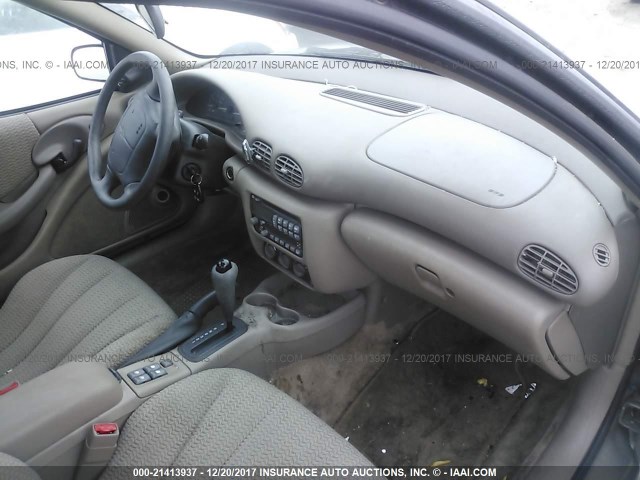 1G2JB524717184202 - 2001 PONTIAC SUNFIRE SE GOLD photo 5