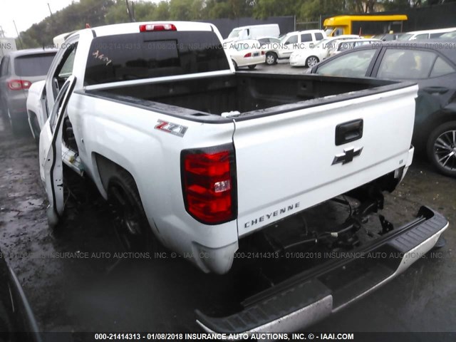 1GCNCREC6GZ425233 - 2016 CHEVROLET SILVERADO C1500 LT WHITE photo 3