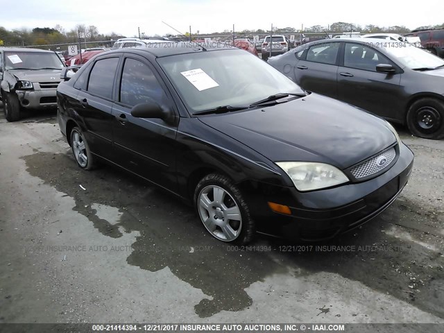 1FAFP34N57W295381 - 2007 FORD FOCUS ZX4/S/SE/SES 黑色 照片 1