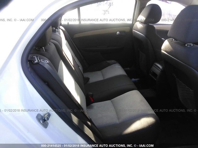 1G1ZB5E1XBF173646 - 2011 CHEVROLET MALIBU LS 白色 照片 8