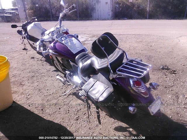 1HFSC52325A214483 - 2005 HONDA VTX1300 R PURPLE photo 3