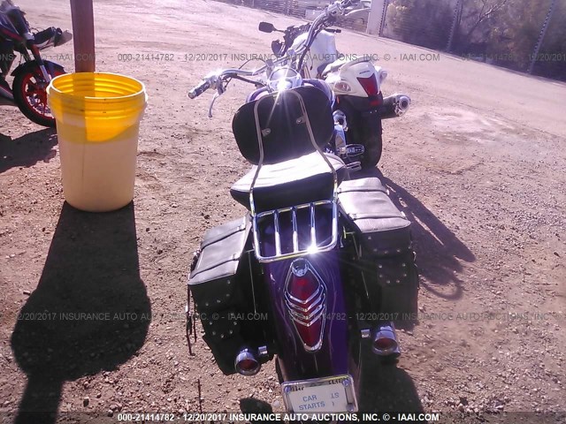 1HFSC52325A214483 - 2005 HONDA VTX1300 R PURPLE photo 6