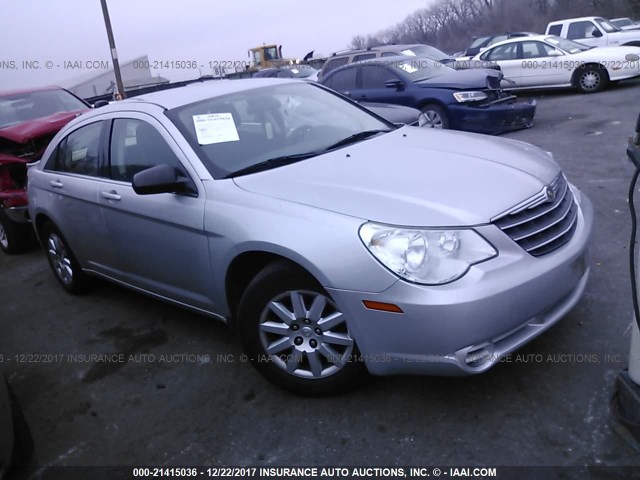 1C3CC4FB6AN115909 - 2010 CHRYSLER SEBRING TOURING SILVER photo 1