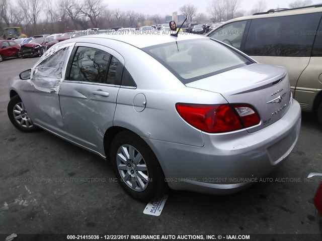 1C3CC4FB6AN115909 - 2010 CHRYSLER SEBRING TOURING SILVER photo 3