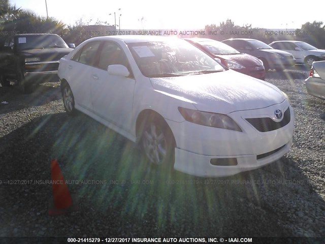 4T1BE46K58U758703 - 2008 TOYOTA CAMRY CE/LE/XLE/SE WHITE photo 1