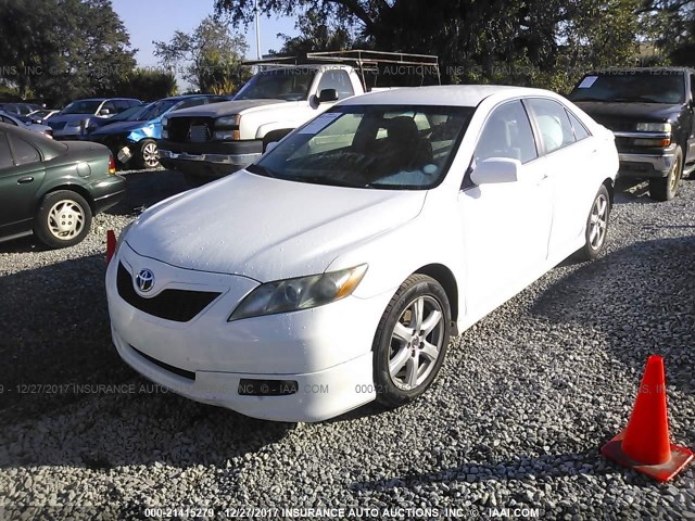 4T1BE46K58U758703 - 2008 TOYOTA CAMRY CE/LE/XLE/SE WHITE photo 2