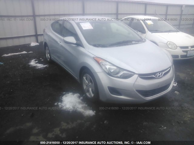 5NPDH4AE3DH370556 - 2013 HYUNDAI ELANTRA GLS/LIMITED SILVER photo 1